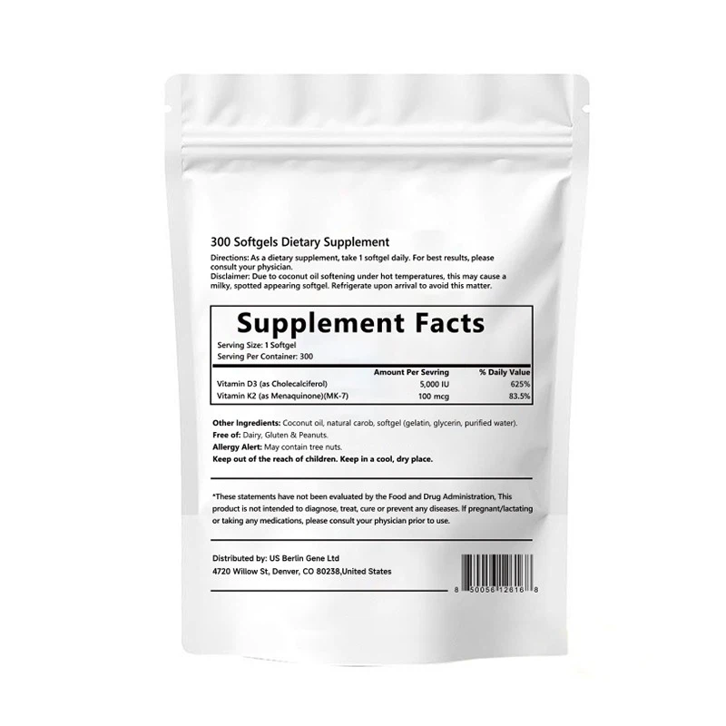 D3 K2 Vitamin Supplement suppliers